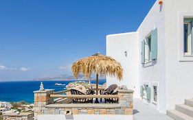 Ios Stylish House Panoramic Sea And Sunset View